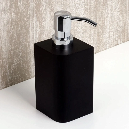 Дозатор жидкого мыла WasserKRAFT Elba K-2799 черный Дозатор жидкого мыла WasserKRAFT Elba K-2799 черный
