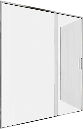 Душевой уголок Aquanet Pleasure Evo 160x90 AE65-160x90-CT профиль хром, прозрачное стекло Душевой уголок Aquanet Pleasure Evo 160x90 AE65-160x90-CT профиль хром, прозрачное стекло