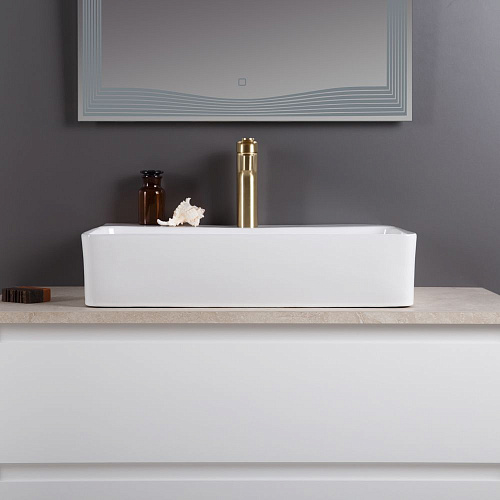Раковина BelBagno BB1338 600x425 белый Раковина BelBagno BB1338 600x425 белый