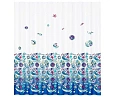 Штора для ванны WasserKRAFT Salm SC-13101 синий Штора для ванны WasserKRAFT Salm SC-13101 синий
