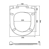Крышка-сиденье Aquatek КАИР AQ0170-00 белый Крышка-сиденье Aquatek КАИР AQ0170-00 белый