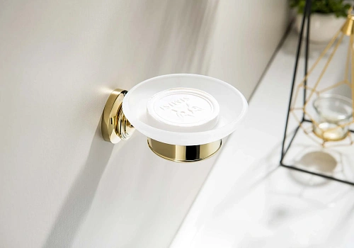 Мыльница Aquatek КЛАССИК AQ4503PG золото полированное Мыльница Aquatek КЛАССИК AQ4503PG золото полированное