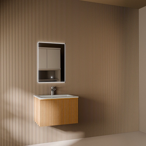 Тумба с раковиной ArtDecco Andy 60 AAN06W11S100 белый дуб Тумба с раковиной ArtDecco Andy 60 AAN06W11S100 белый дуб