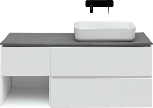 Тумба под раковину Allen Brau Infinity 120 1.21007.WM R белый матовый Тумба под раковину Allen Brau Infinity 120 1.21007.WM R белый матовый