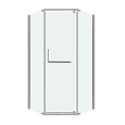 Душевой уголок GROSSMAN Pragma 302.K33.03.1010.10.00 (100x100x195) трапеция,распашн,хром,стекло прозрачн Душевой уголок GROSSMAN Pragma 302.K33.03.1010.10.00 (100x100x195) трапеция,распашн,хром,стекло прозрачн