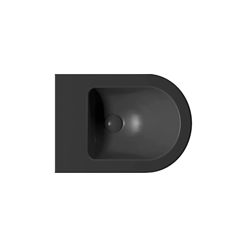 Биде подвесное GSI PURA черный матовый (8864126) Биде подвесное GSI PURA черный матовый (8864126)