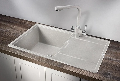 Кухонная мойка Granula 7804, БАЗАЛЬТ, кварц 780х500 Кухонная мойка Granula 7804, БАЗАЛЬТ, кварц 780х500