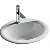Картинка анонса товара «раковина ceramica nova sun cn6080 встраиваемая сверху 515x455x200 мм белый»
