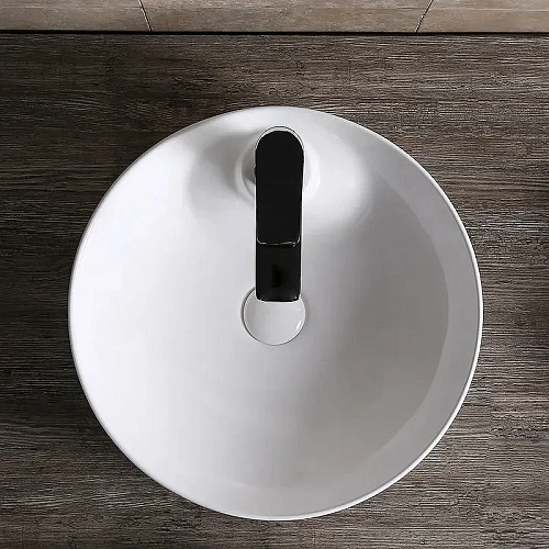 Раковина Ceruttispa CR0090 440х440х130 накладная, белая, круглая, с отверстием под смеситель Раковина Ceruttispa CR0090 440х440х130 накладная, белая, круглая, с отверстием под смеситель