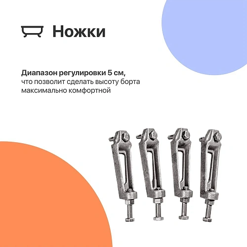 Ванна чугунная DIWO Ярославль 150x75 с ручками 566391 Ванна чугунная DIWO Ярославль 150x75 с ручками 566391