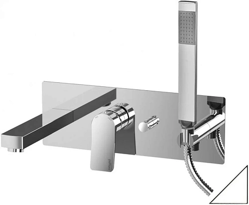 Смеситель для ванны Paffoni Tilt TI001BO (с внутренней частью) Смеситель для ванны Paffoni Tilt TI001BO (с внутренней частью)