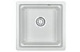Кухонная мойка Granula KS-4501U, АРКТИК (БЕЛЫЙ), кварц 450х450 Кухонная мойка Granula KS-4501U, АРКТИК (БЕЛЫЙ), кварц 450х450