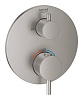 Картинка анонса товара «смеситель для ванны grohe atrio с переключаталем на 2 положения, суперсталь (24138dc3) внешняя часть»