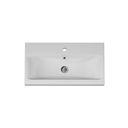 Раковина AM.PM Gem M90WCC0752WG мебельная, керамическая, 75 см, встраиваемая, белый Раковина AM.PM Gem M90WCC0752WG мебельная, керамическая, 75 см, встраиваемая, белый