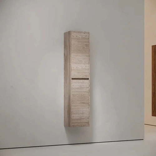 Шкаф-пенал Sancos Libra PLB35EG подвесной, 350х300х1600 мм, дуб галифакс натуральный Шкаф-пенал Sancos Libra PLB35EG подвесной, 350х300х1600 мм, дуб галифакс натуральный