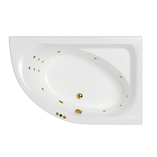 Акриловая ванна WHITECROSS Aquarella 170x110 правая "SMART" золото 0109.170110.100.SMART.GL Акриловая ванна WHITECROSS Aquarella 170x110 правая "SMART" золото 0109.170110.100.SMART.GL