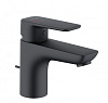 Картинка анонса товара «смеситель для раковины kludi pure&amp;style 403883975 черный матовый»