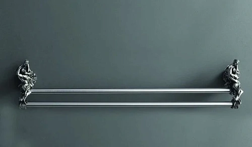 Полотенцедержатель Art&Max Romantic (AM-B-0818-T) серебро (двойой) 60 см Полотенцедержатель Art&Max Romantic (AM-B-0818-T) серебро (двойой) 60 см