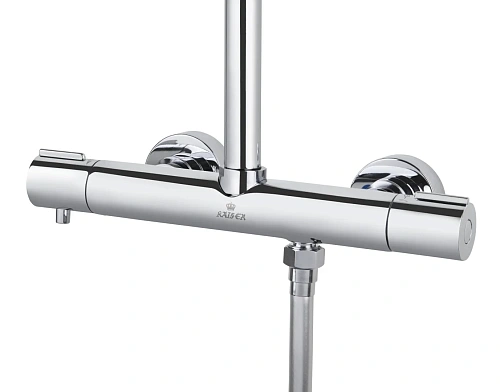 Душевая система Kaiser Serio с термостатом хром 05577 Душевая система Kaiser Serio с термостатом хром 05577