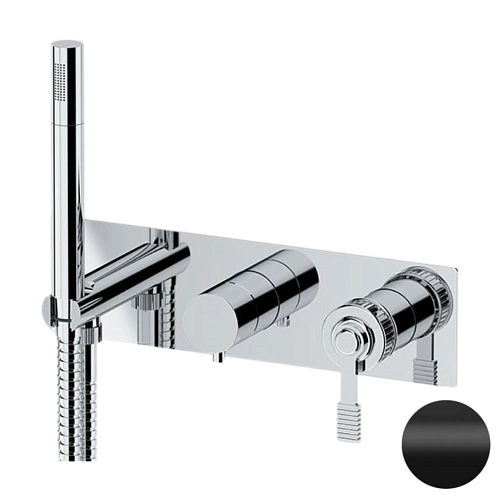 Смеситель для душа Remer Atelier AL97D2WBNO, черный матовый Смеситель для душа Remer Atelier AL97D2WBNO, черный матовый