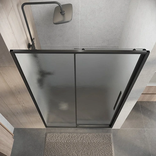 Душевая дверь Niagara Nova NG-34-L13CHGR (130х195) графит, раздвижная влево, стекло шиншилла Душевая дверь Niagara Nova NG-34-L13CHGR (130х195) графит, раздвижная влево, стекло шиншилла