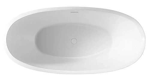 Ванна отдельностоящая ABBER AB9285 170x80 универсальная, белая акриловая Ванна отдельностоящая ABBER AB9285 170x80 универсальная, белая акриловая