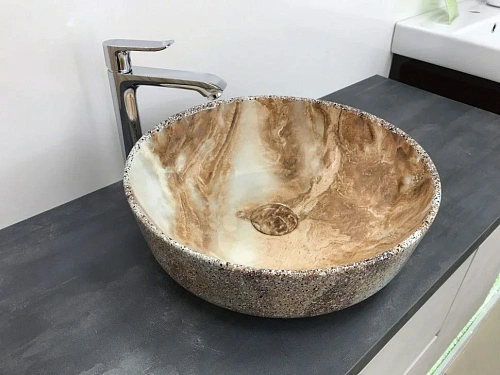 Раковина CeramaLux 499 накладная, под камень Раковина CeramaLux 499 накладная, под камень