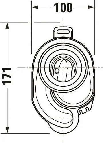 Сифон для писсуара DURAVIT 51130000 Сифон для писсуара DURAVIT 51130000