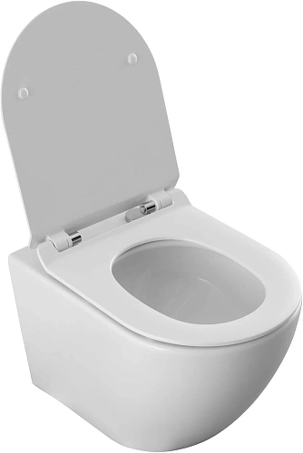 Унитаз подвесной Aquanet Cetus W Short Tornado с крышкой микролифт Унитаз подвесной Aquanet Cetus W Short Tornado с крышкой микролифт