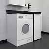 Комплект мебели Comforty Лозанна-100 9111 00-00013800 под стиральную машину со столешницей Калакатта Блэк с раковиной Комплект мебели Comforty Лозанна-100 9111 00-00013800 под стиральную машину со столешницей Калакатта Блэк с раковиной