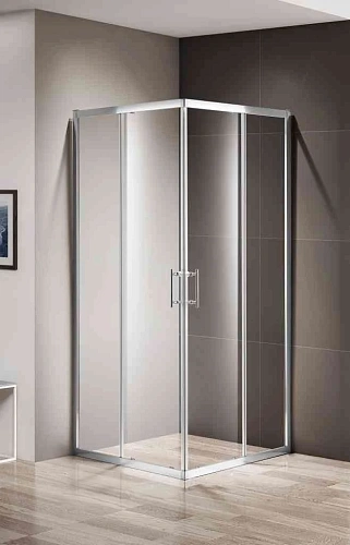 Душевой уголок CEZARES MOMENTO-A-2-90-C-Cr 90x90см стекло прозрачное, профиль хром Душевой уголок CEZARES MOMENTO-A-2-90-C-Cr 90x90см стекло прозрачное, профиль хром