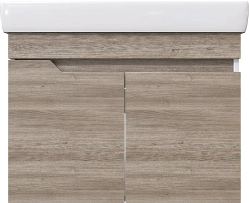 Комплект мебели DIWO Воронеж 60 подвесная, ореховый дубослив, с сифоном 579747 Комплект мебели DIWO Воронеж 60 подвесная, ореховый дубослив, с сифоном 579747