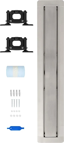 Душевой уголок DIWO Углич 120х80 профиль черный матовый с линейным трапом CK DRAIN AQPP01-60 Inoks 6 594699 Душевой уголок DIWO Углич 120х80 профиль черный матовый с линейным трапом CK DRAIN AQPP01-60 Inoks 6 594699