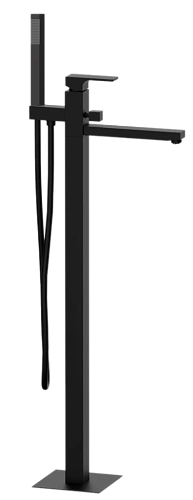 Смеситель для ванны Remer Absolute AU08NO, чёрный матовый Смеситель для ванны Remer Absolute AU08NO, чёрный матовый