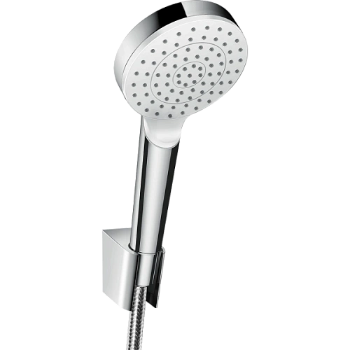 Душевой гарнитур Hansgrohe Crometta 1jet EcoSmart 26568400 125 см, белый/хром Душевой гарнитур Hansgrohe Crometta 1jet EcoSmart 26568400 125 см, белый/хром