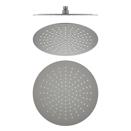 Верхний душ Aquatek AQ2075BGM черный хром шлифованный Верхний душ Aquatek AQ2075BGM черный хром шлифованный