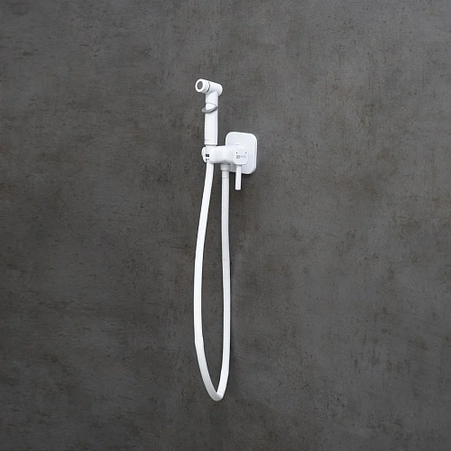 Гигиенический душ Lemark Solo LM7165MW, встраиваемый, белый Гигиенический душ Lemark Solo LM7165MW, встраиваемый, белый