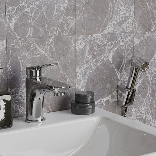 Смеситель для раковины Paini Laguna LACR205/574 с гигиеническим душем Смеситель для раковины Paini Laguna LACR205/574 с гигиеническим душем