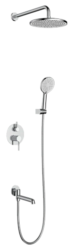 Душевая система Raglo R20.27 встраиваемая, хром Душевая система Raglo R20.27 встраиваемая, хром