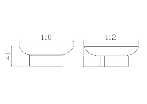 Мыльница Wonzon & Woghand черный (WW-7722) Мыльница Wonzon & Woghand черный (WW-7722)