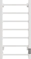 Полотенцесушитель электрический EWRIKA Пенелопа КВ7 80х40, белый 538323 Полотенцесушитель электрический EWRIKA Пенелопа КВ7 80х40, белый 538323