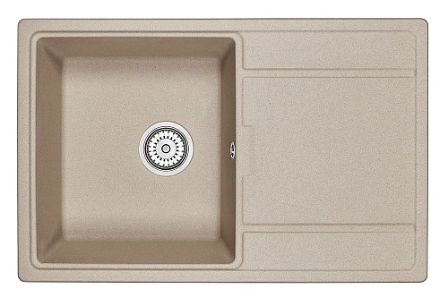 Кухонная мойка Granula 7804, ПЕСОК, кварц 780х500 Кухонная мойка Granula 7804, ПЕСОК, кварц 780х500