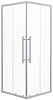 Душевой уголок Esbano ESF-100KV-C (ESOGF100KVC) 100х100х195 прозрачное стекло, профиль хром