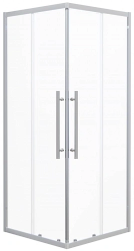 Душевой уголок Esbano ESF-100KV-C (ESOGF100KVC) 100х100х195 прозрачное стекло, профиль хром Душевой уголок Esbano ESF-100KV-C (ESOGF100KVC) 100х100х195 прозрачное стекло, профиль хром