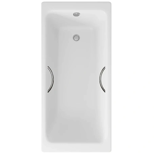 Ванна чугунная Delice Parallel 1700х700 с ручками DLR220505R Ванна чугунная Delice Parallel 1700х700 с ручками DLR220505R
