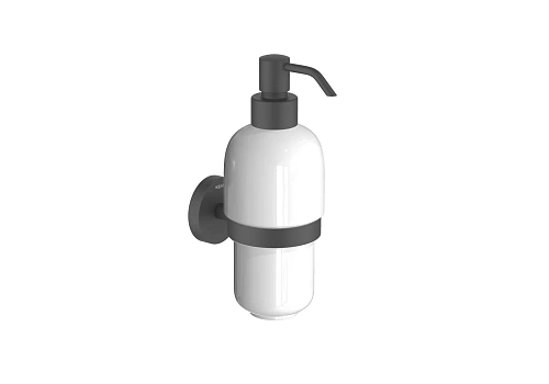 Дозатор жидкого мыла Aquatek БЕТТА AQ4605MB черный матовый Дозатор жидкого мыла Aquatek БЕТТА AQ4605MB черный матовый