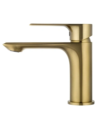 Смеситель для раковины Wonzon & Woghand брашированное золото (WW-88018079-BG) Смеситель для раковины Wonzon & Woghand брашированное золото (WW-88018079-BG)