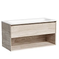 Тумба под раковину Sancos Marmi 1.0 MR1.0100EG 995х445х520 дуб галифакс натуральный, подвесная Тумба под раковину Sancos Marmi 1.0 MR1.0100EG 995х445х520 дуб галифакс натуральный, подвесная