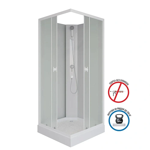 Душевая кабина Niagara Promo P90/13Q/MT/BK (900х900х2000) Душевая кабина Niagara Promo P90/13Q/MT/BK (900х900х2000)