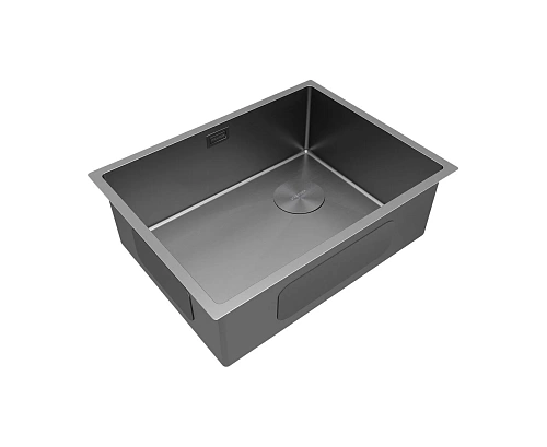 Кухонная мойка Paulmark NEXT-SKEW 58 UNI, PM885844-MG, матовый серый, 580х440мм 1,2мм Кухонная мойка Paulmark NEXT-SKEW 58 UNI, PM885844-MG, матовый серый, 580х440мм 1,2мм